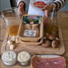 Cuisses de poulet fermier d'Auvergne sauce champignon et parmesan