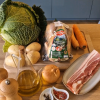 Pintade Fermière d’Auvergne aux légumes d’hiver
